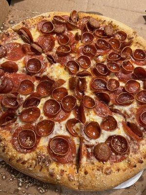 Pepperoni large pizza