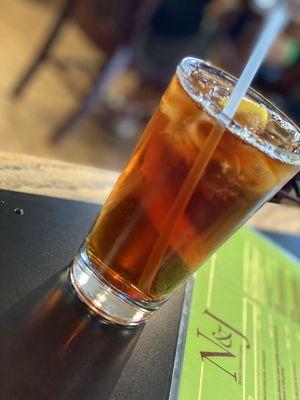 Start it off right with fresh brewed ice tea!