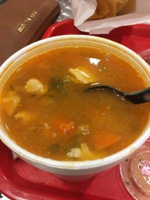 Chicken tortilla soup