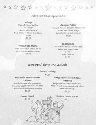 2012 menu, page 2 of 5