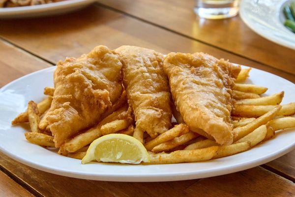 Beer Battered Fish and Chips