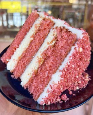 Strawberry Crunch Cake