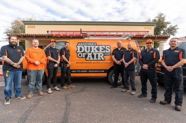 AZ Dukes of Air Plumbing Team