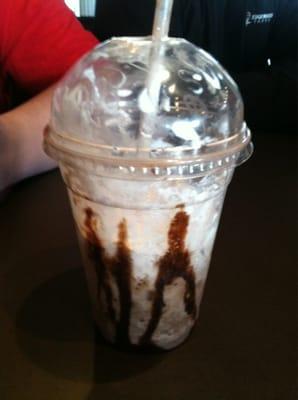 cookies n cream frozen coffee yum