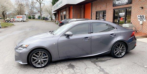 Lexus ceramic tint