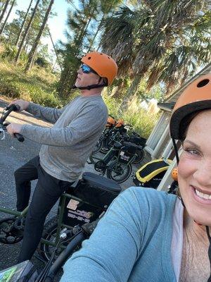 Gulf State Park on E bikes from Orange Beach E Bike rental