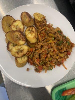 Plantains and Chakalake