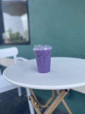 16 oz. Ube Horchata.