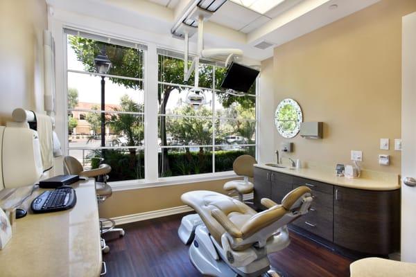 Treatment room. All have massage chairs & TV's!