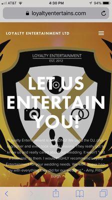 LOYALTY ENTERTAINMENT