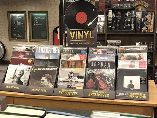 Check out the large selection of Vinyls!!