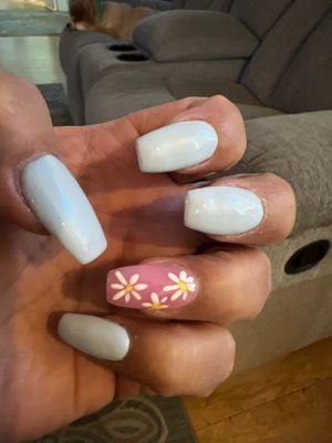 Full gel set with design I found on Pinterest