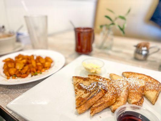 French Toast; Skillet Potatoes