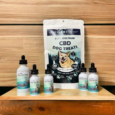 We offer a full line-up of CBD for pets, meaning no matter the size of your dog or cat, you're sure to find the perfect product for them!