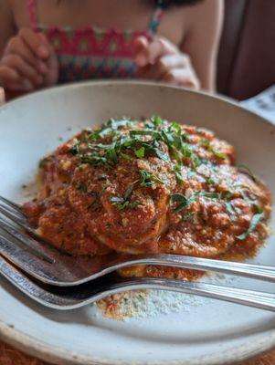 Bucatini Pasta pomodoro