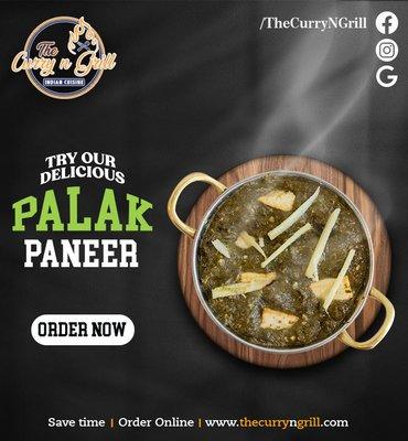 #traditionalindianflavors #PalakPaneer #palakpaneer #palakpaneercurry #palakpaneerbhurji #palakpaneerdagen #Usa #curryngrill