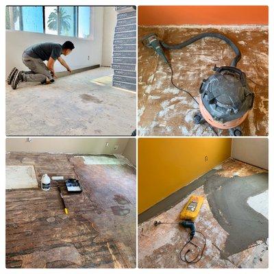 Floor preparation - Fundamental in all installations