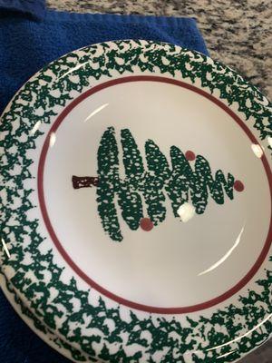 Italian plates for Christmas