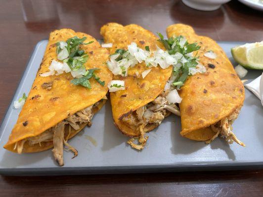 Chicken Birria Tacos