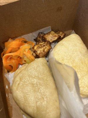 Korean buns with tofu