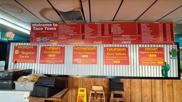 Menu Boards  08-18-2022