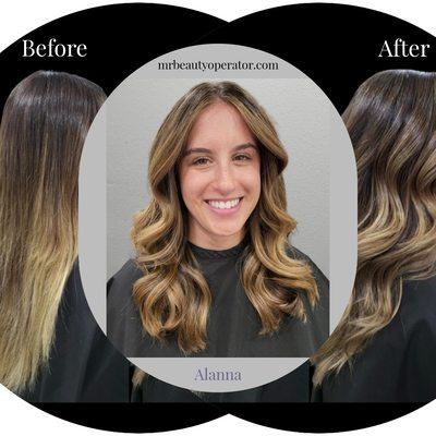 Full Highlights with Haircut. Medium Blonde. Blonde Specialist   Brightan-mrbeautyoperator