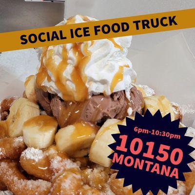 Food Truck 
Mangonadas 
Funnel Cake 
Fried Oreos 
Fried Twinkies 
Pickle Pack 
Non-Dairy Ice Cream 
Ice Cream 
& much much more