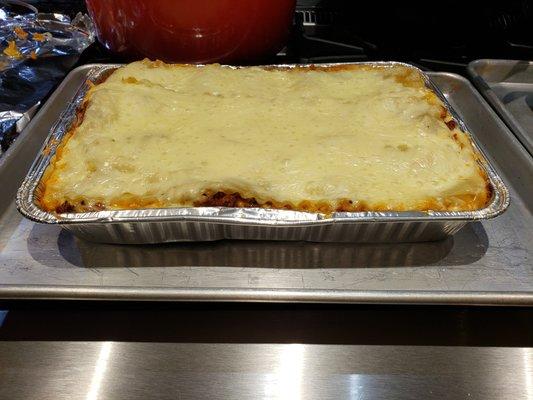 Meat Lasagne casserole, large