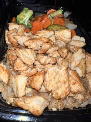 Grilled chicken plate