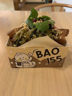 Pork belly Bao Sandwich