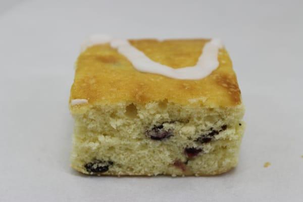 Cranberry Orange Cake Square