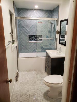 Bathroom after