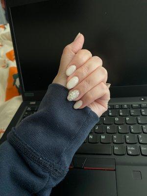 My nails after a week