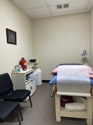 One of our treatment rooms