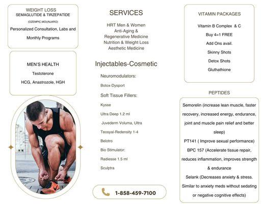 BRIEF OVERVIEW OF OUR MENU OF  SOME SERVICES.