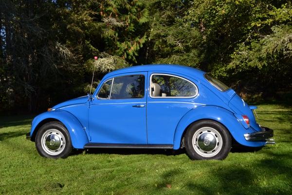 New paint on the '68 VW Bug