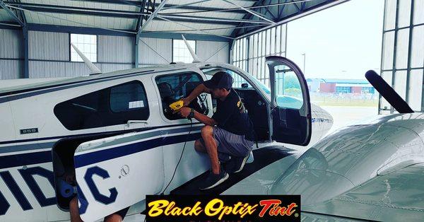 tinting ana airplane!