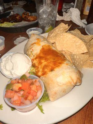 Habanero Chicken Burrito