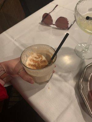 Tumbleweed -- dessert alcoholic drink DEFINITELY worth getting. Tastes like a bushwacker!