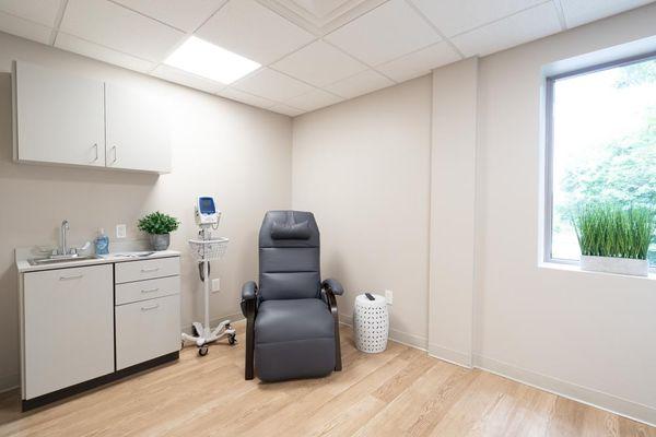 Ketamine Infusion Treatment Rooms