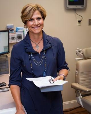 Dr. Melanie Chiesa at Monte Vista Optometry in Turlock