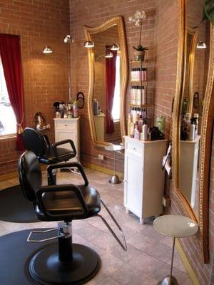 2 Chairs = A totally serene (drama-free) salon experience