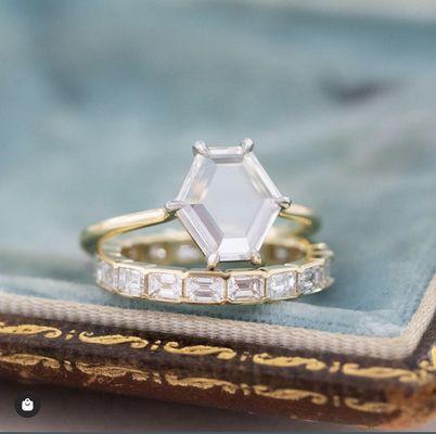 Diamond engagement rings that's made for you and has harmony with who you are