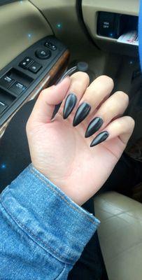 Acrylic set black