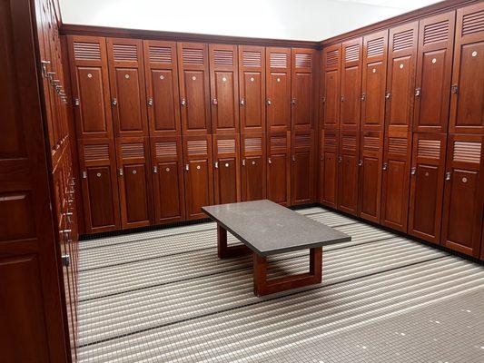 Locker rooms