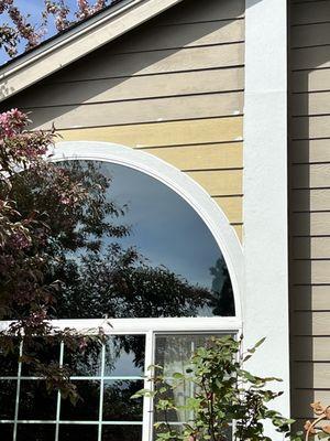 HPH had to redo the arch and replaced it with mismatch siding after replacing my windows.