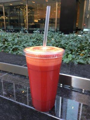 #22: All vegetables (tastes mostly beet, ginger, celery, carrot; wish more greens but still delicious!). Large $4