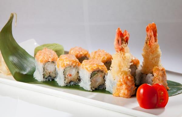 Armonk Roll
 (Shrimp Tempura and Lobster Salad)