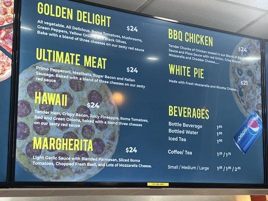 New menu 2/5