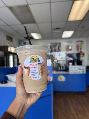 Small Vietnamese Iced Coffee-sweet & delicious !